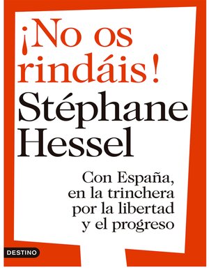 cover image of ¡No os rindáis!